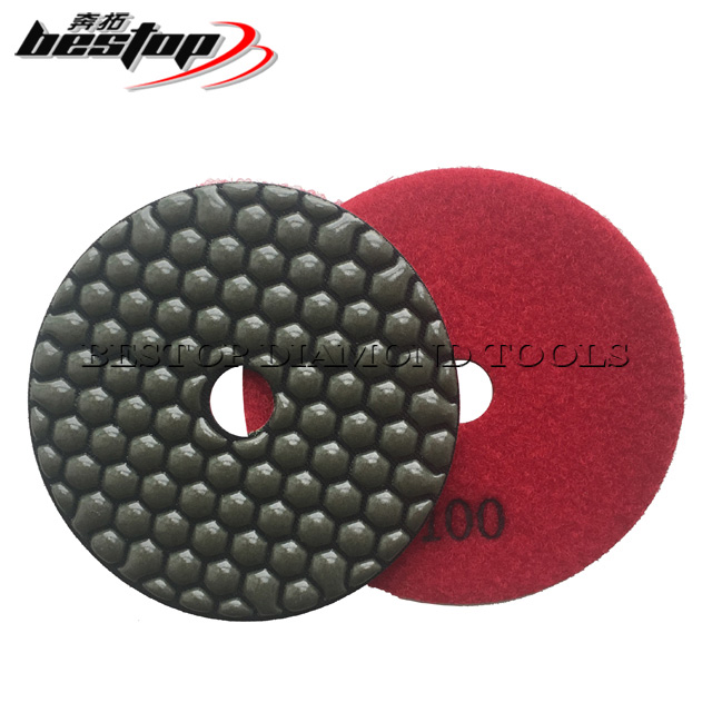 dry polishing pad